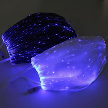 Load image into Gallery viewer, LED 7 Light up Colors Fashion Mask with Pocket for Filter
