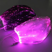 Load image into Gallery viewer, LED 7 Light up Colors Fashion Mask with Pocket for Filter
