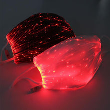 Load image into Gallery viewer, LED 7 Light up Colors Fashion Mask with Pocket for Filter
