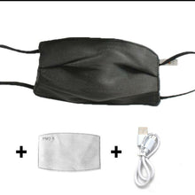 Load image into Gallery viewer, LED 7 Light up Colors Fashion Mask with Pocket for Filter
