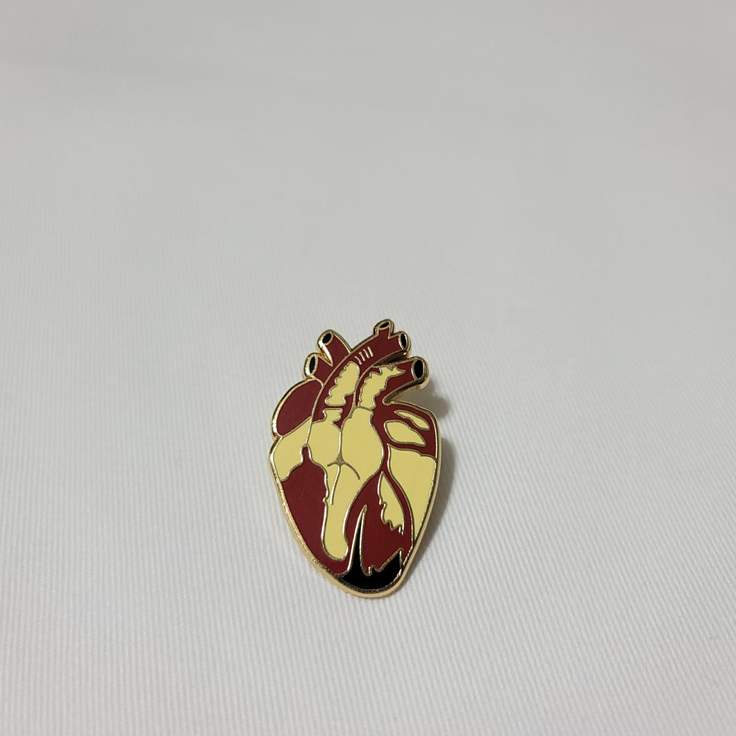 Abstract  Heart Pin