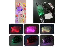 Load image into Gallery viewer, LED 7 Light up Colors Fashion Mask with Pocket for Filter
